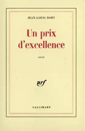 Couverture du produit · Un prix d'excellence
