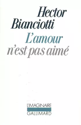 Couverture du produit · L'Amour n'est pas aimé