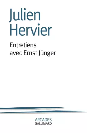 Couverture du produit · Entretiens avec Ernst Jünger