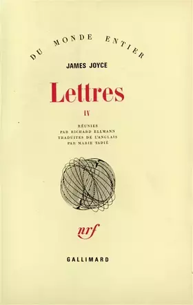 Couverture du produit · Lettres, tome 4
