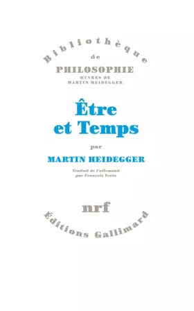 Couverture du produit · Être et Temps