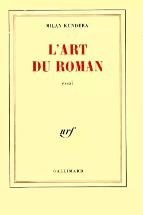Couverture du produit · L'Art du roman