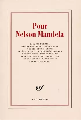 Couverture du produit · Pour Nelson Mandela