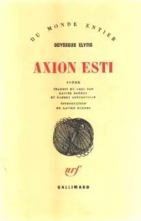 Couverture du produit · Axion Esti