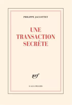 Couverture du produit · Une transaction secrète: Lectures de poésie