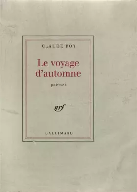 Couverture du produit · Le voyage d'automne