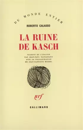 Couverture du produit · La ruine de Kasch