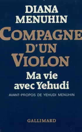 Couverture du produit · Compagne d'un violon: Ma vie avec Yehudi