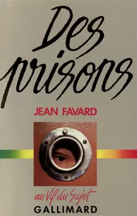 Couverture du produit · Des prisons