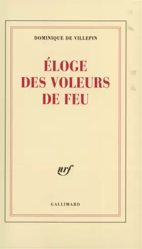 Couverture du produit · Eloge des voleurs de feu