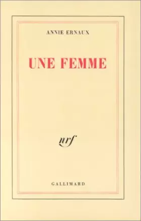 Couverture du produit · Une Femme