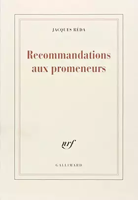 Couverture du produit · Recommandations aux promeneurs