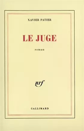 Couverture du produit · Le Juge