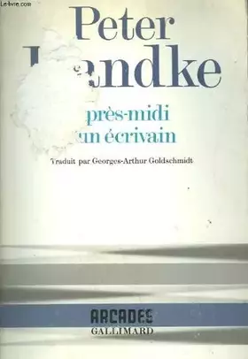 Couverture du produit · Après-midi d'un écrivain : Récit