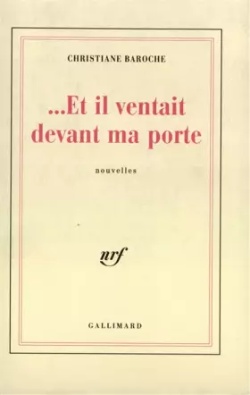 Couverture du produit · ... Et il ventait devant ma porte