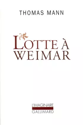 Couverture du produit · Lotte à Weimar