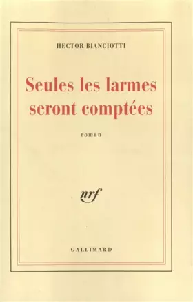 Couverture du produit · Seules les larmes seront comptées