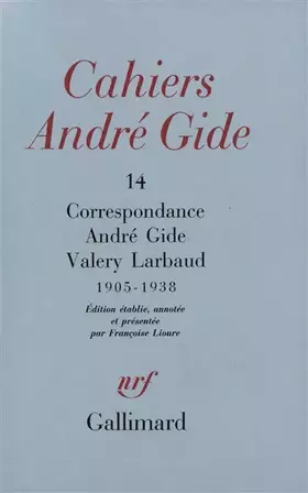 Couverture du produit · Correspondance: (1905-1938)