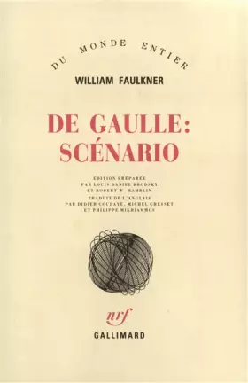 Couverture du produit · De Gaulle : Scénario