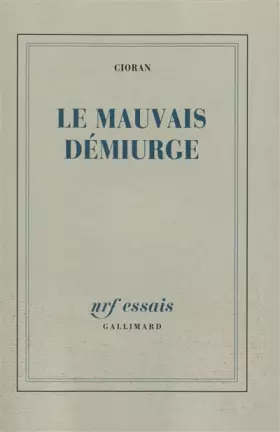 Couverture du produit · Le Mauvais Démiurge