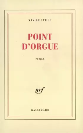 Couverture du produit · Point d'orgue