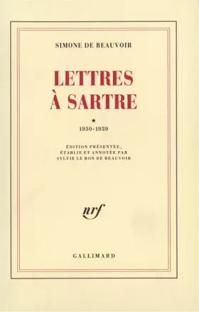 Couverture du produit · Lettres à Sartre, tome 1 : 1930 - 1939
