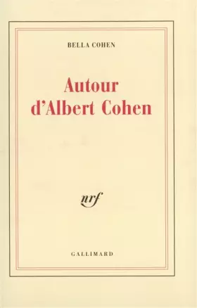 Couverture du produit · Autour d'Albert Cohen