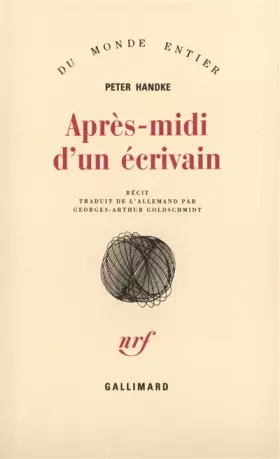 Couverture du produit · Après-midi d'un écrivain