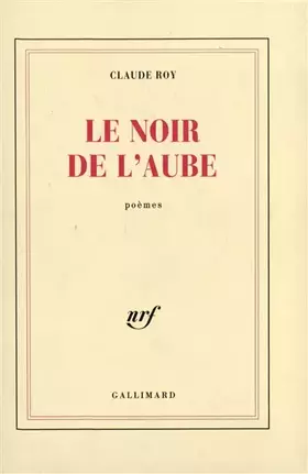 Couverture du produit · Le noir de l'aube