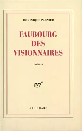 Couverture du produit · Faubourg des visionnaires