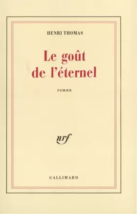 Couverture du produit · Le Goût de l'éternel