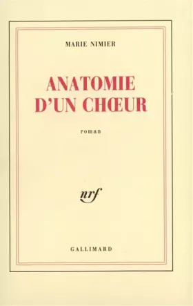 Couverture du produit · Anatomie d'un choeur