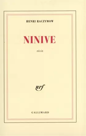 Couverture du produit · Ninive