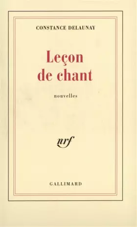 Couverture du produit · Leçon de chant