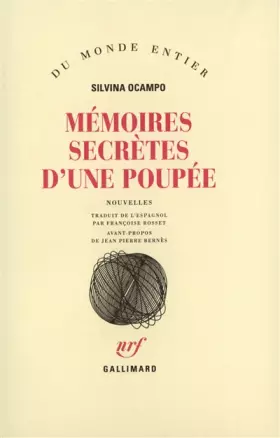 Couverture du produit · Mémoires secrètes d'une poupée
