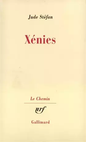Couverture du produit · Xénies