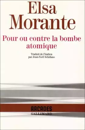 Couverture du produit · Pour ou contre la bombe atomique