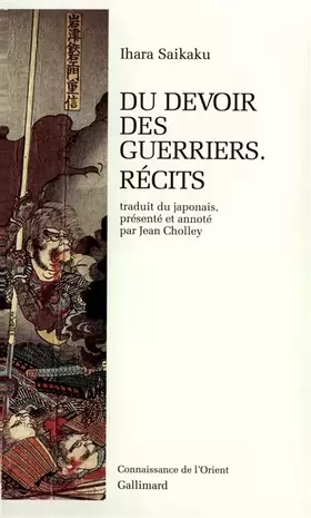 Couverture du produit · Du devoir des guerriers : Récits