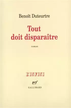 Couverture du produit · Tout doit disparaître