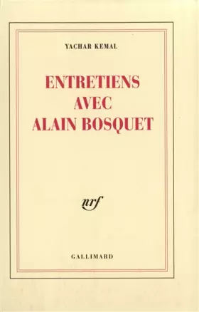 Couverture du produit · Entretiens avec Alain Bosquet