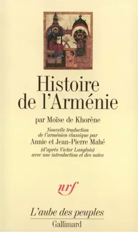Couverture du produit · Histoire de l'Arménie
