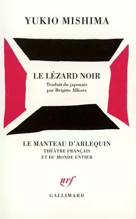 Couverture du produit · Le Lézard noir