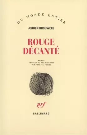 Couverture du produit · Rouge décanté