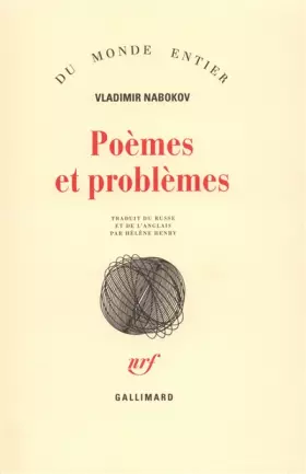 Couverture du produit · Poèmes et problèmes