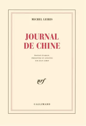 Couverture du produit · Journal de Chine