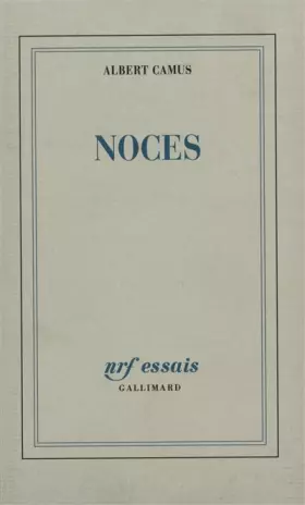 Couverture du produit · Noces
