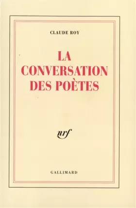 Couverture du produit · La conversation des poètes