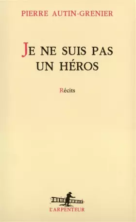 Couverture du produit · Je ne suis pas un héros