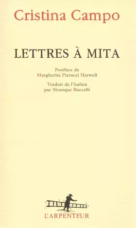 Couverture du produit · Lettres à Mita