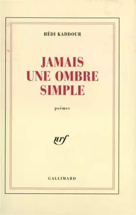 Couverture du produit · Jamais une ombre simple